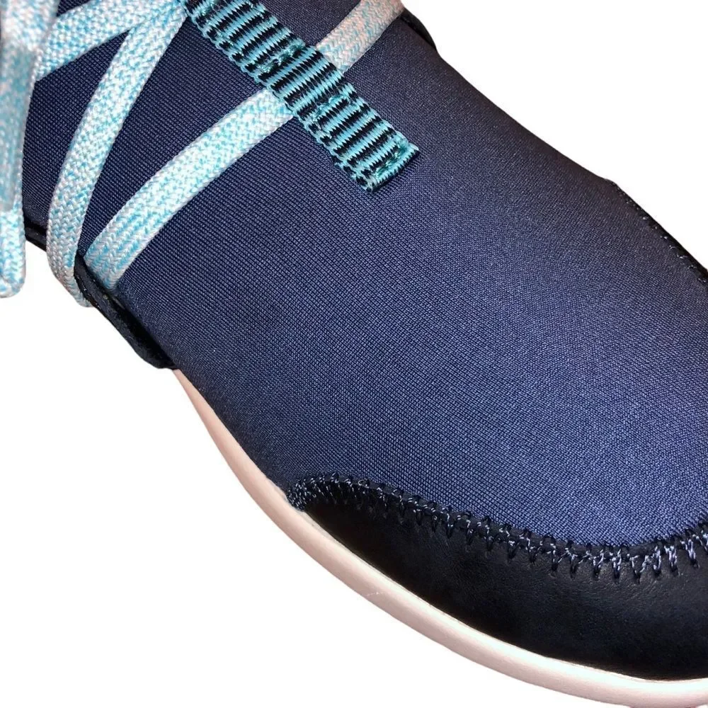 OluKai Blue and Black Athletic Shoes